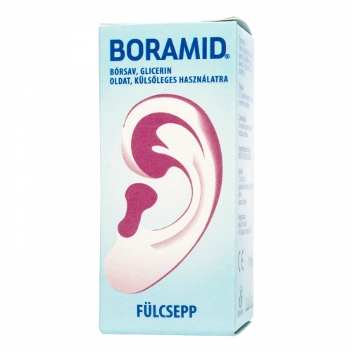 Boramid fülcsepp, 10 ml