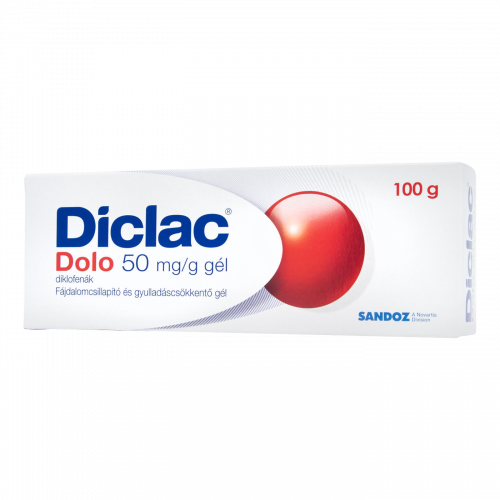 Diclac Dolo 50 mg/g gél, 100 g