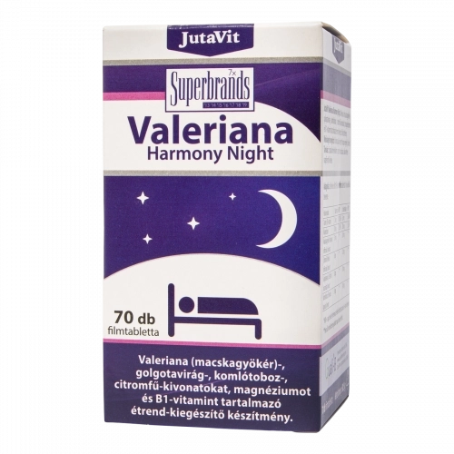 JutaVit Valeriana Harmony Night, 70 db