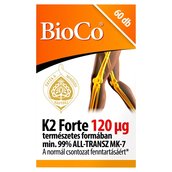 BioCo K2 Forte 120 μg tabletta, 60 db