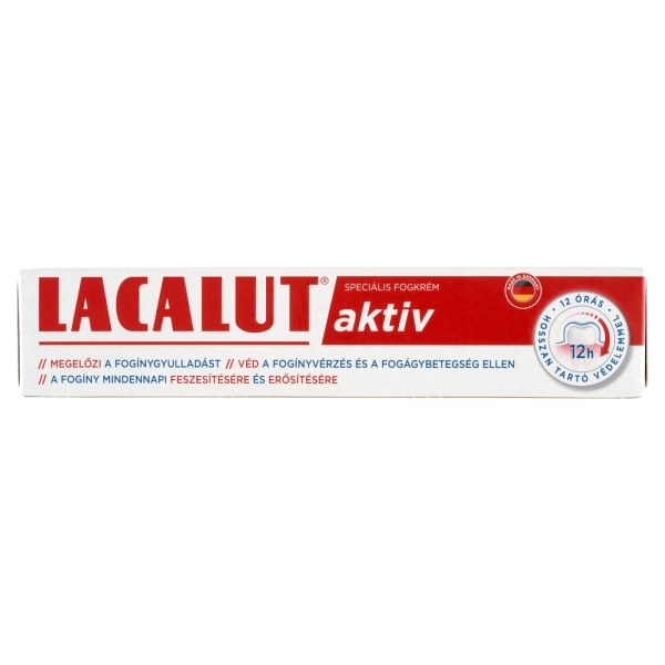 Lacalut aktiv fogkrém, 75 ml