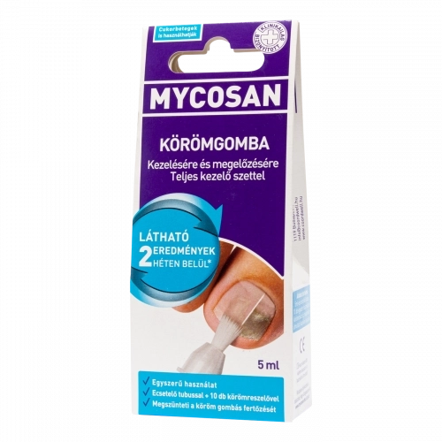 Mycosan ecsetelő körömgombára, 5 ml