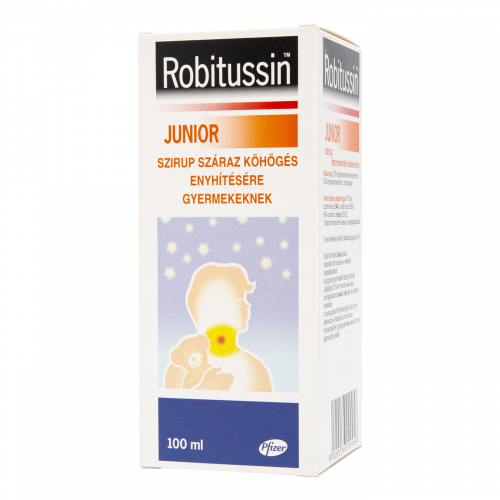 Robitussin Junior szirup, 100 ml