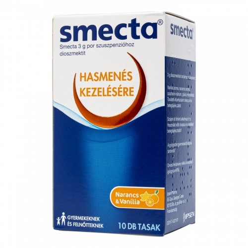 Smecta 3 g por szuszpenzióhoz, 10 db tasak