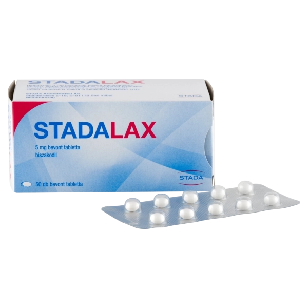 Stadalax 5 mg bevont tabletta, 50 db