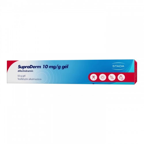 SupraDerm 10 mg/g gél, 50 g