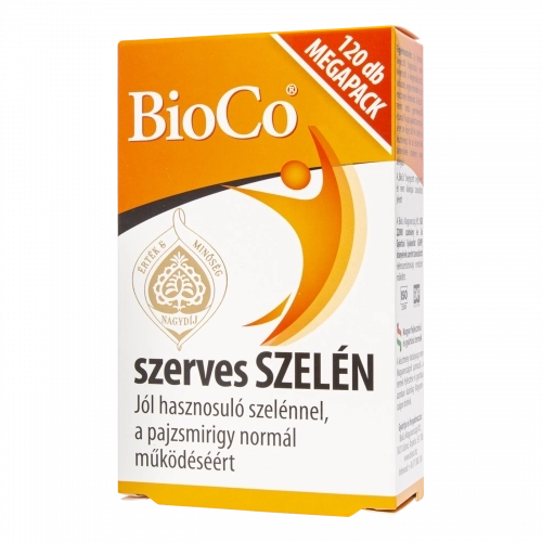 BioCo MEGAPACK szerves SZELÉN tabletta, 120 db