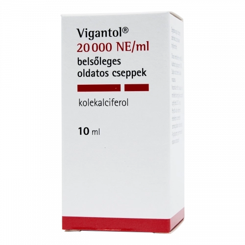 Vigantol 20 000 NE/ml belsőleges oldatos cseppek, 10 ml
