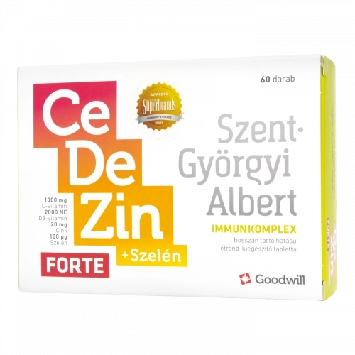 Szent-Györgyi Albert Immunkomplex CeDeZin Forte+Szelén tabletta, 60 db