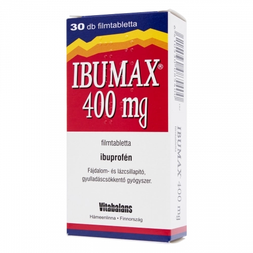 IBUMAX 400 mg filmtabletta, 30 db