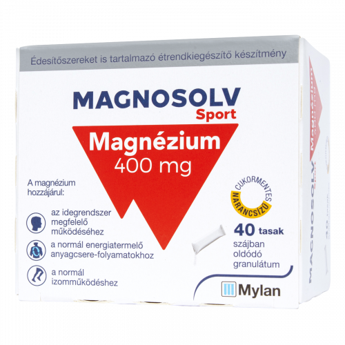 Magnosolv Sport 400 mg granulátum, 40 db