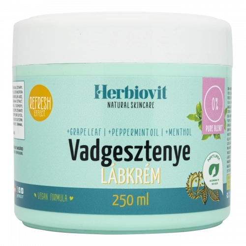 Herbiovit Vadgesztenye lábkrém, 250 ml
