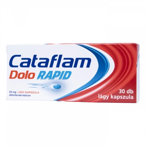 Cataflam Dolo Rapid 25 mg lágy kapszula, 30 db