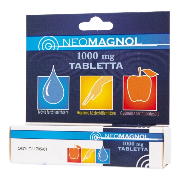 Neomagnol 1000 mg tabletta, 10 db