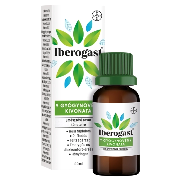 Iberogast belsőleges oldatos cseppek, 20 ml
