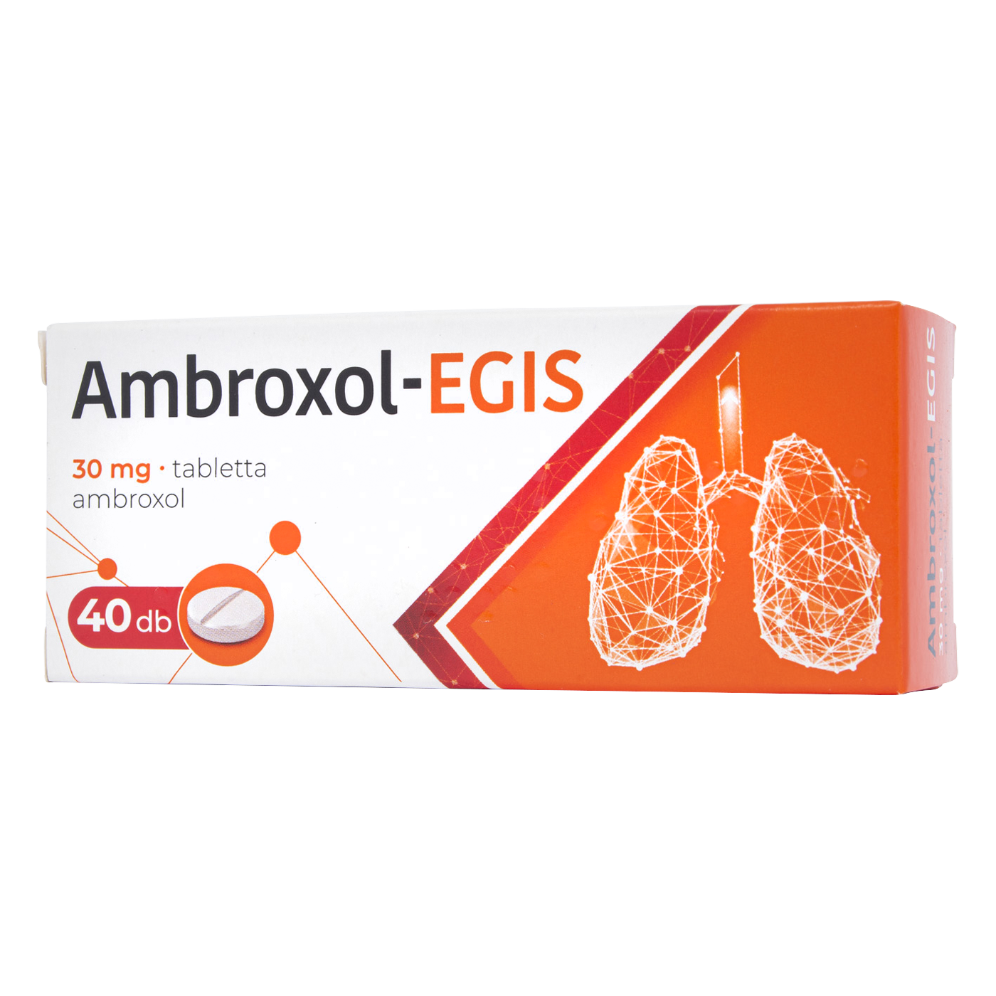 Ambroxol-EGIS 30 mg tabletta, 40 db