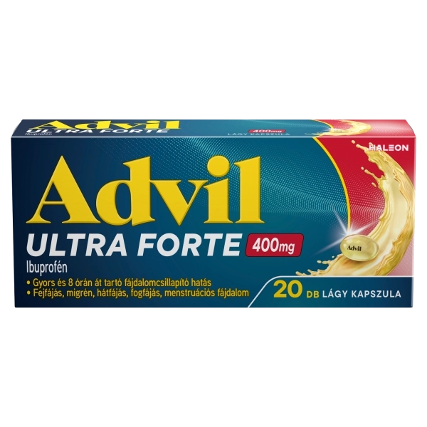 Advil Ultra Forte lágy kapszula, 20 db