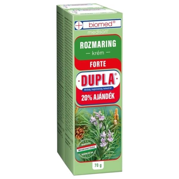 Biomed Rozmaring Krém FORTE DUPLA, 2x70 g