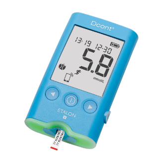 Dcont® ETALON B vércukormérő készülék, 1 db