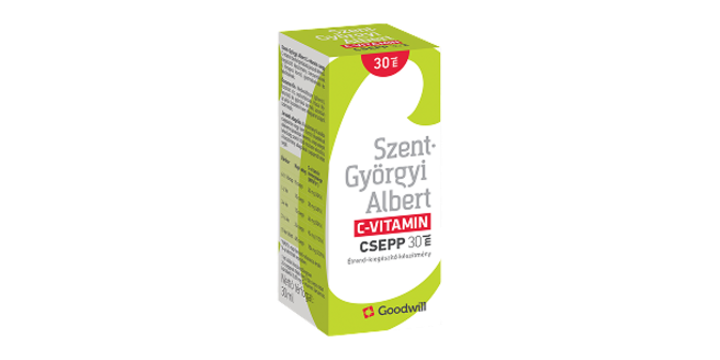 Szent-Györgyi Albert C-vitamin csepp, 30 ml
