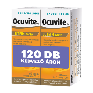 Ocuvite Lutein Forte tabletta, 60+60 db