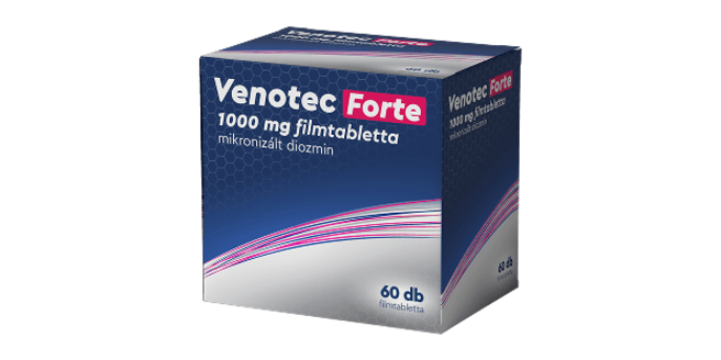 Venotec Forte 1000 mg filmtabletta, 60 db