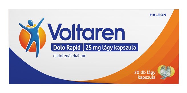 Voltaren Dolo Rapid 25 mg lágy kapszula, 30 db