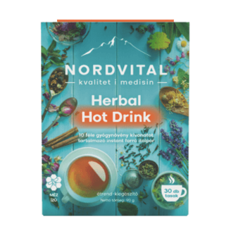 Nordvital Herbal Hot Drink Forró Italpor, 30 db tasak