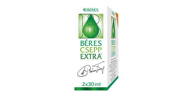 Béres Csepp Extra belsőleges oldatos cseppek, 2x30 ml