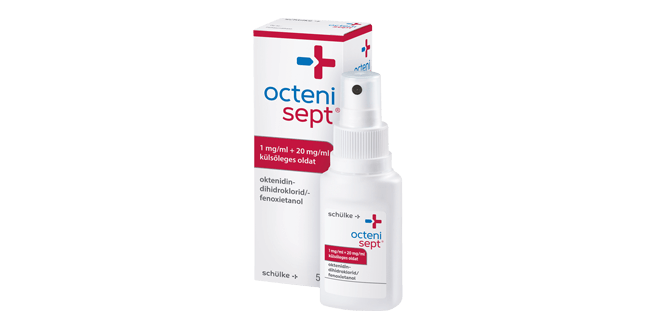 Octenisept 1 mg/ml + 20 mg/ml külsőleges oldat, 50 ml