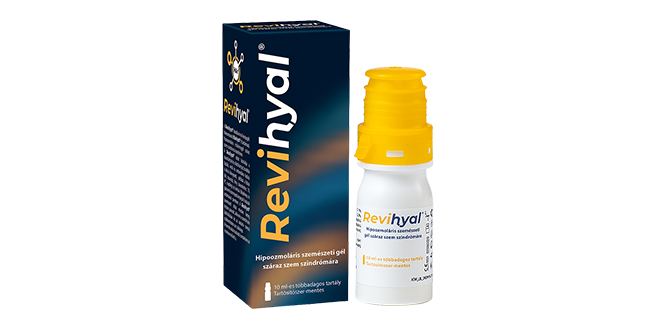 Revihyal® szemészeti gél száraz szemre, 10 ml