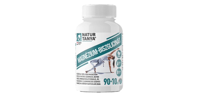 Natur Tanya®Magnézium-biszglicinát kapszula, 90+10 db