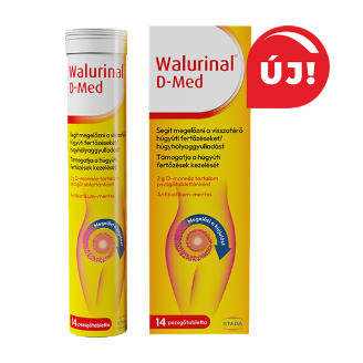 Walurinal® D-Med pezsgőtabletta, 14 db
