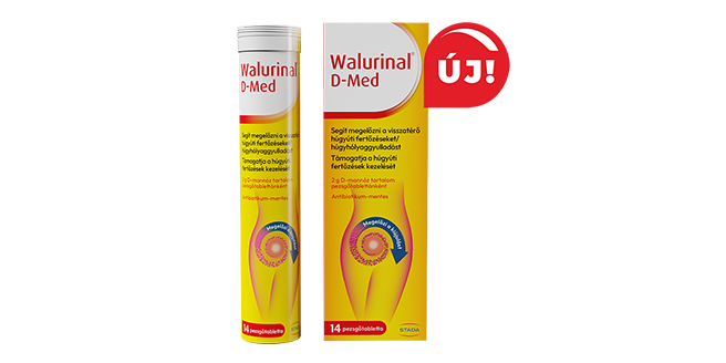 Walurinal® D-Med pezsgőtabletta, 14 db