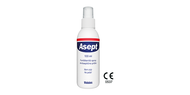 ASEPT fertőtlenítő spray, 100 ml