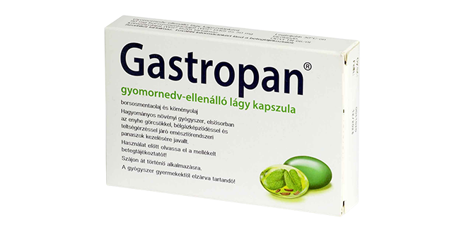 Gastropan gyomornedv-ellenálló lágy kapszula, 14 db