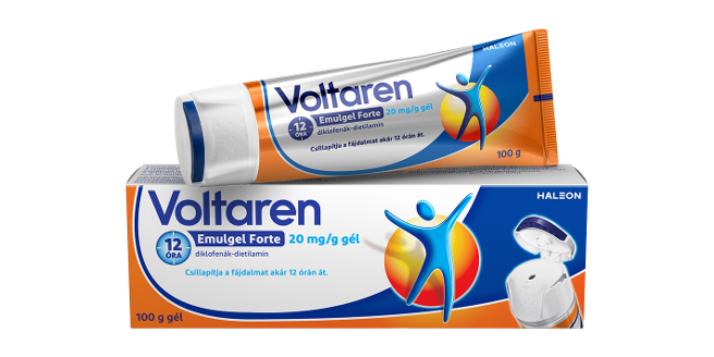 Voltaren Emulgel Forte 20 mg/g gél, 100 g