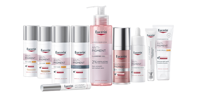 Eucerin Anti-Pigment termékcsalád