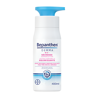 Bepanthen Derma tápláló testápoló, 400 ml