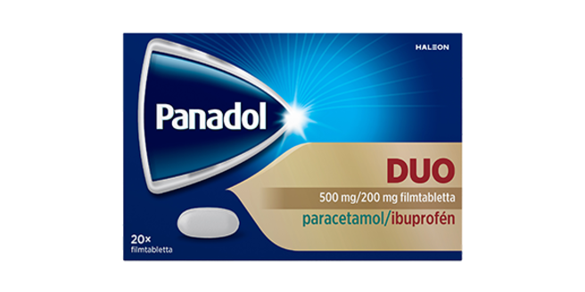 Panadol Duo 500 mg/200 mg filmtabletta, 20 db