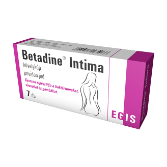 Betadine® Intima hüvelykúp, 7 db