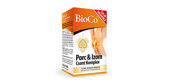 BioCo MEGAPACK Porc & Izom Csont Komplex kondroitinnel filmtabletta, 120 db