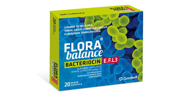 Florabalance Bacteriocin kapszula, 20 db