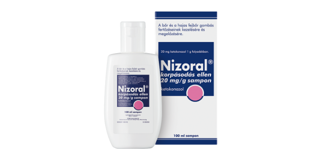 Nizoral korpásodás ellen 20mg/g sampon, 100 ml