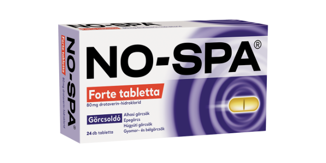 No-Spa Forte 80 mg tabletta, 24 db