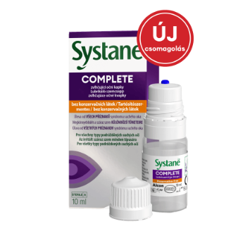 Systane Complete tartósítószer- mentes lubrikáló szemcsepp, 10ml