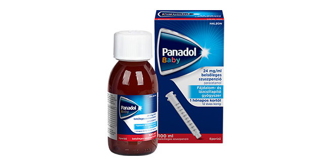 Panadol Baby 24 mg/ml belsőleges szuszpenzió, 100 ml
