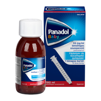 Panadol Baby 24 mg/ml belsőleges szuszpenzió, 100 ml