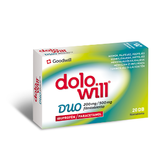Dolowill Duo 200 mg/500 mg filmtabletta 20x
