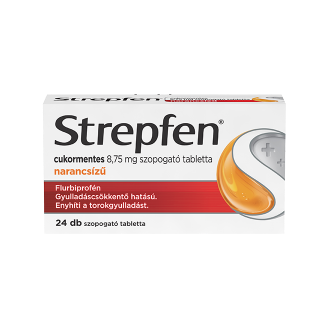 Strepfen cukormentes 8,75 mg szopogató tabletta, 24 db